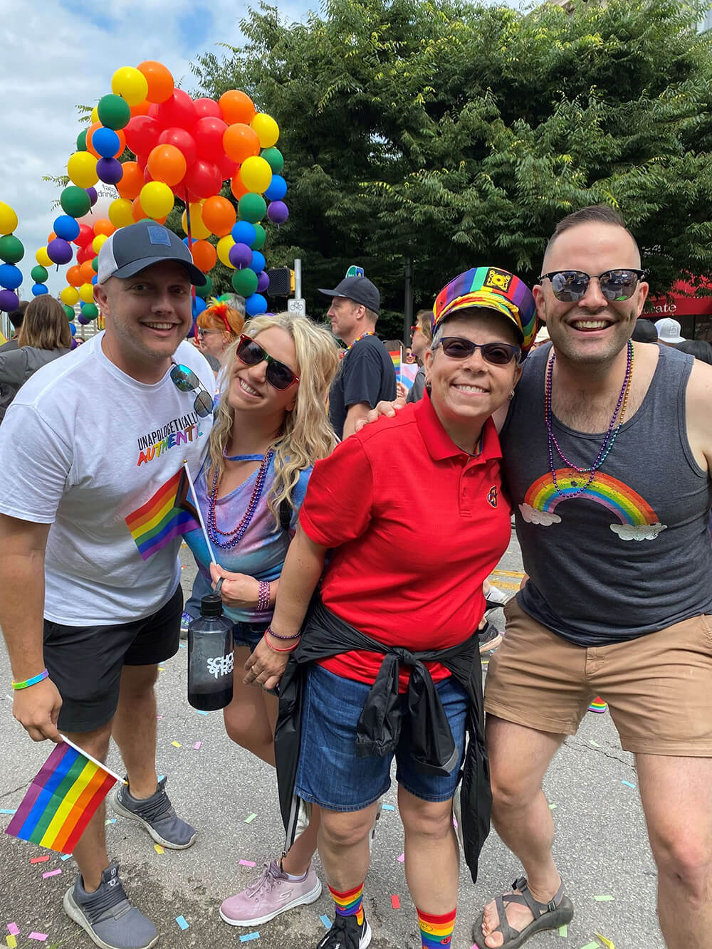 Baker Hill Associates at the Indianapolis Pride parade.